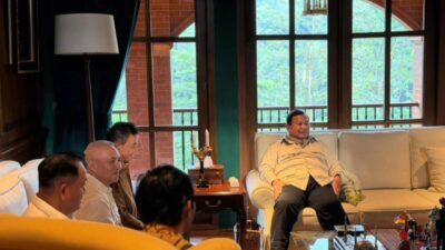 Prabowo Subianto Gelar Silaturahmi dengan Mantan Ajudan dan Pengawal Era Kostrad–Kopassus di Hambalang