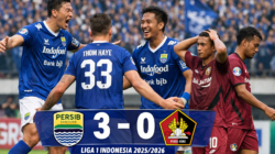 Persib Bandung vs Persik Kediri: Maung Bandung Menang Meyakinkan 3-0 di Liga 1 2025/2026