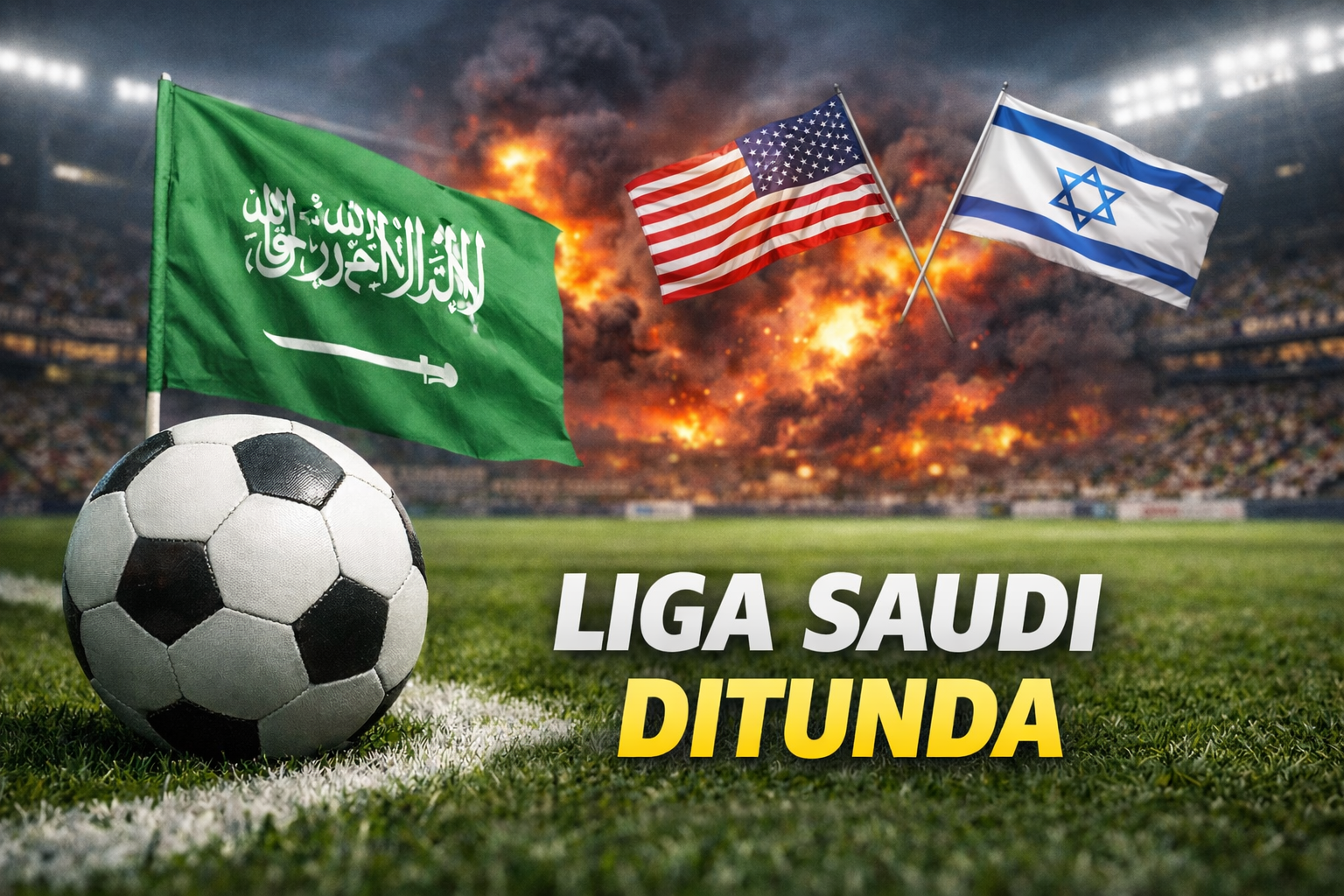 Liga Saudi Hingga 10 Maret 2026 Masih Ditunda: Dampak Konflik Timur Tengah terhadap Kompetisi Sepak Bola