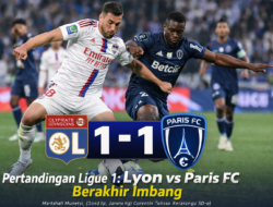 Pertandingan Lyon dan Paris FC: Duel Sengit Berakhir Imbang di Liga Prancis 2026