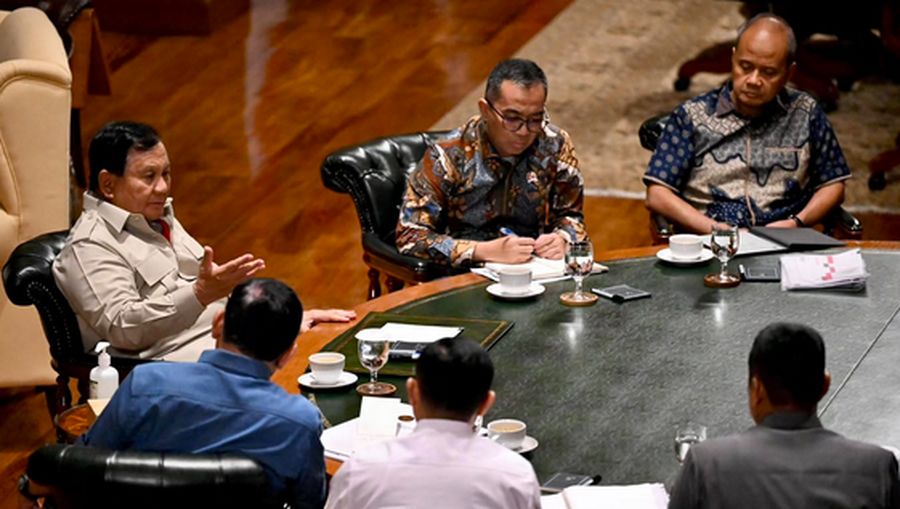 Prabowo Gelar 5 Rapat di Hambalang, Bahas Timur Tengah Hingga Mudik