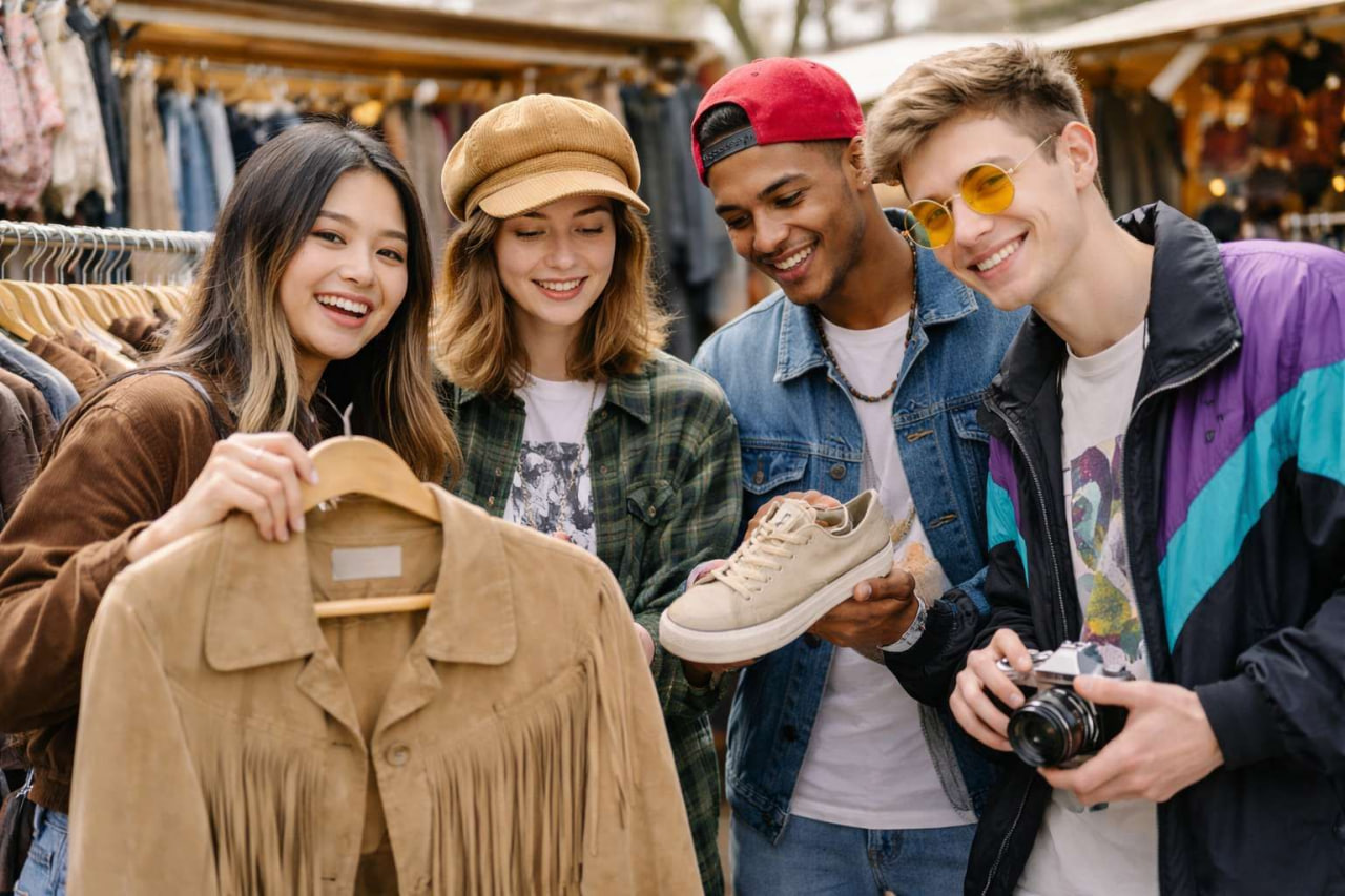 Fashion Vintage yang Kembali Populer di Kalangan Anak Muda